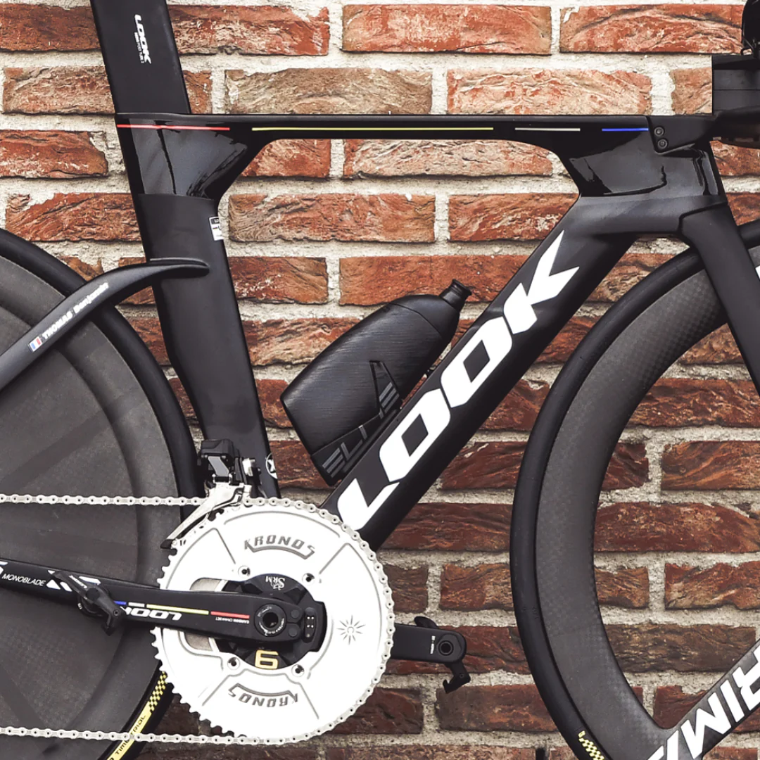 Borraccia Elite Kit Crono CX '25 500ml con Portaborraccia in Carbonio - Nero - Image 3