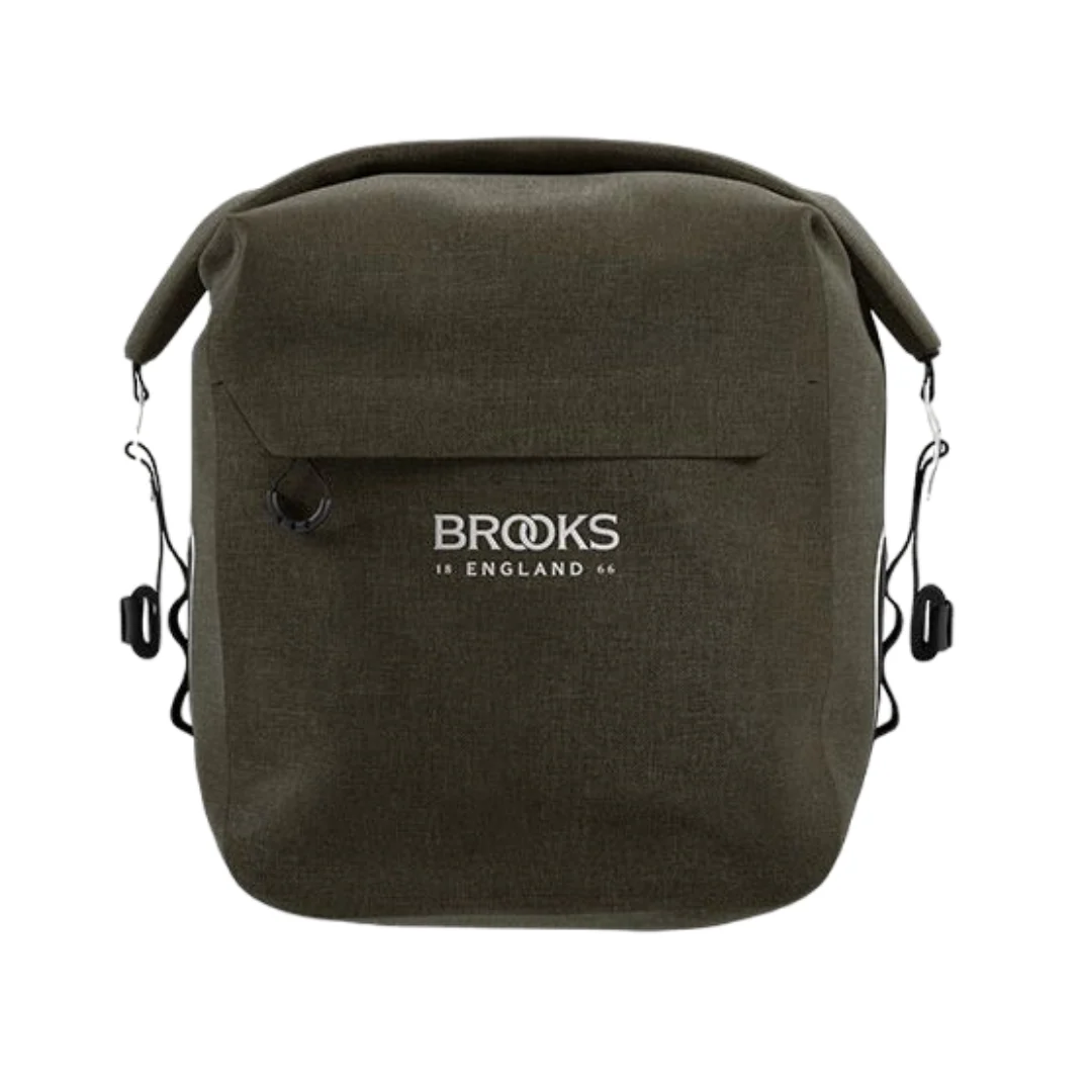 Borsa Brooks England Scape Pannier Small - Mud Green