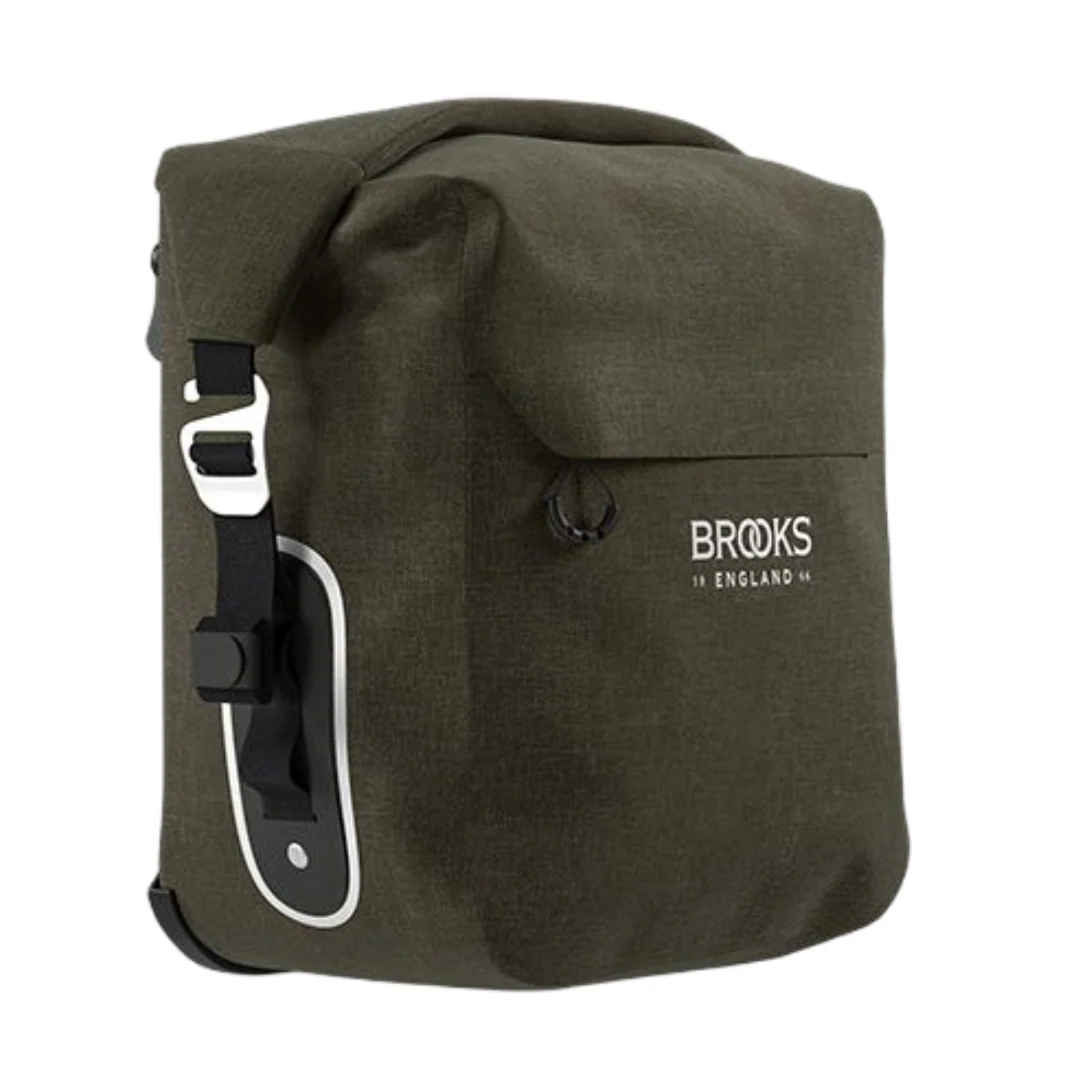 Borsa Brooks England Scape Pannier Small - Mud Green - Image 4