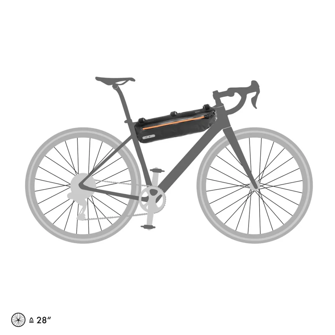Borsa Ortlieb Frame-Pack Toptube 4L - Nero - Image 5