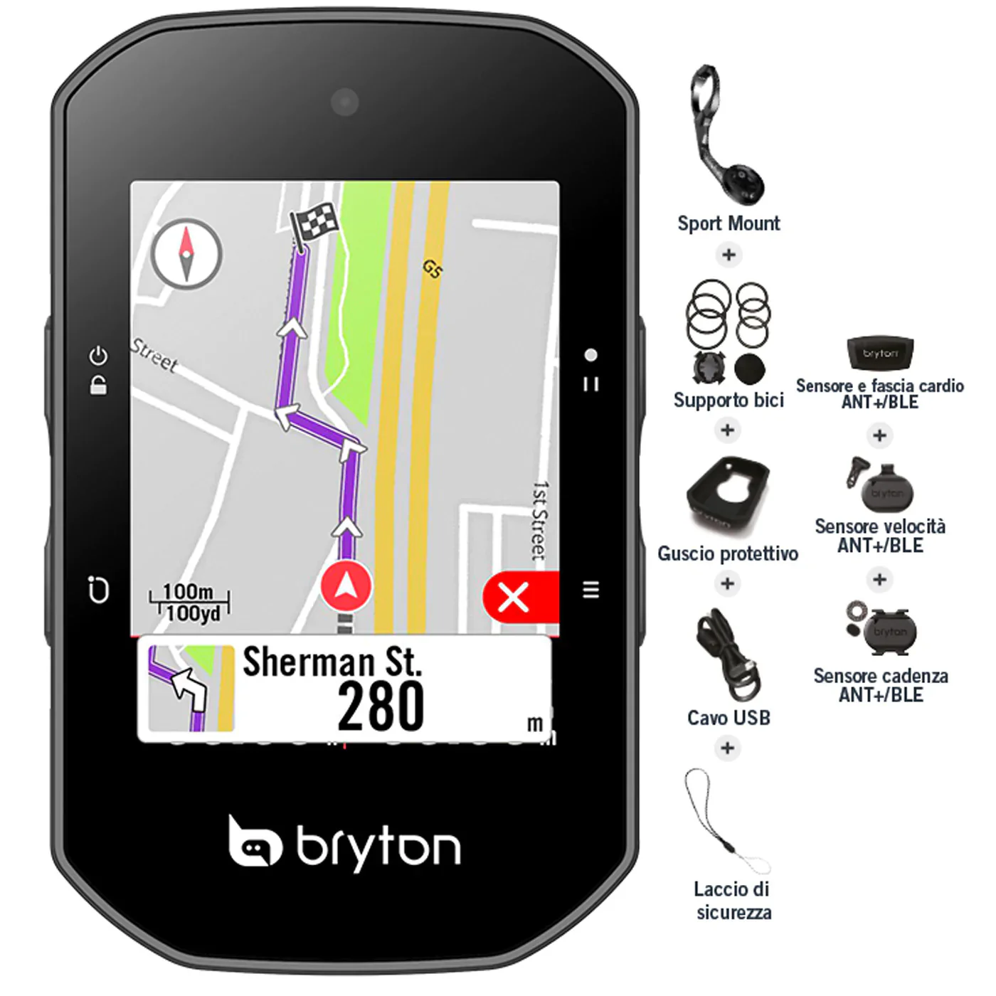 Bryton Rider S500T - Nero - Image 4