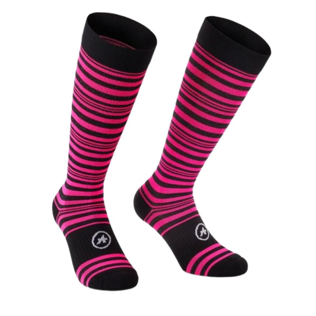 Calze Assos Donna Sonnenstrumpf Spring Fall Socks - Rosa Fluo