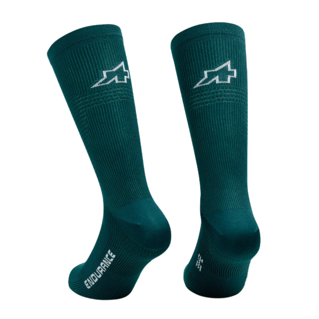 Calze Assos Endurance S11 - Verde - Image 2