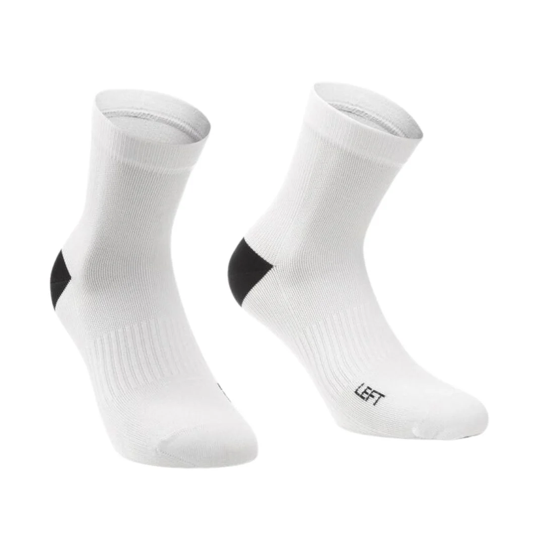 Calze Assos Essence Socks Low Twin Pack - Bianco