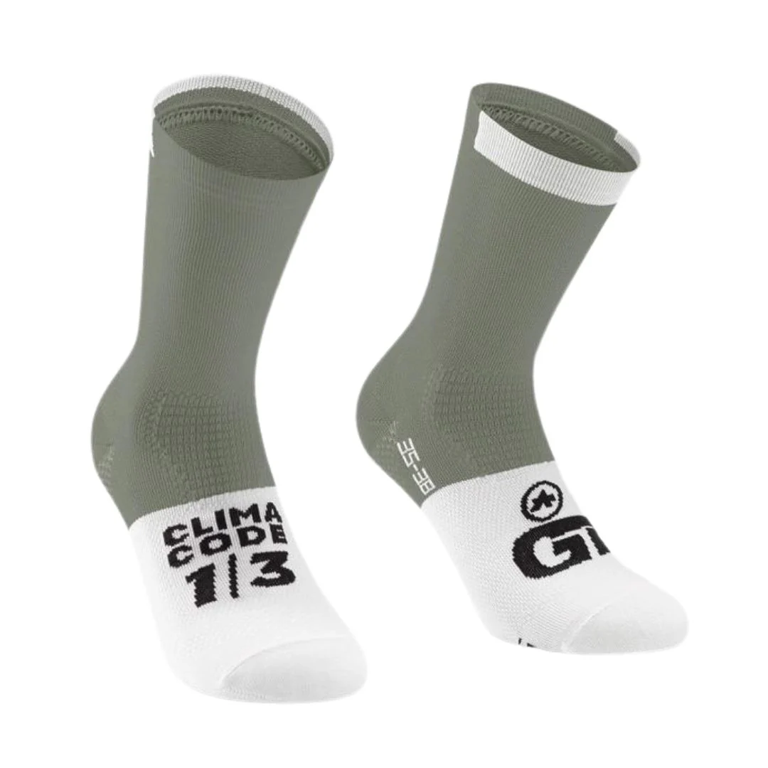 Calze Assos GT Socks C2 - Titan Green