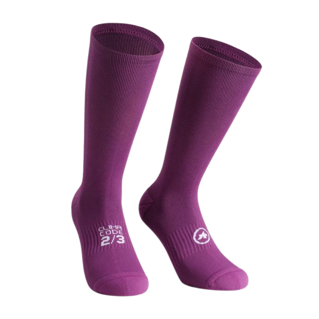 Calze Assos Spring Fall Unisea Socks - Viola