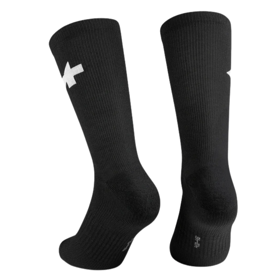 Calze Assos Winter P1 - Nero - Image 2