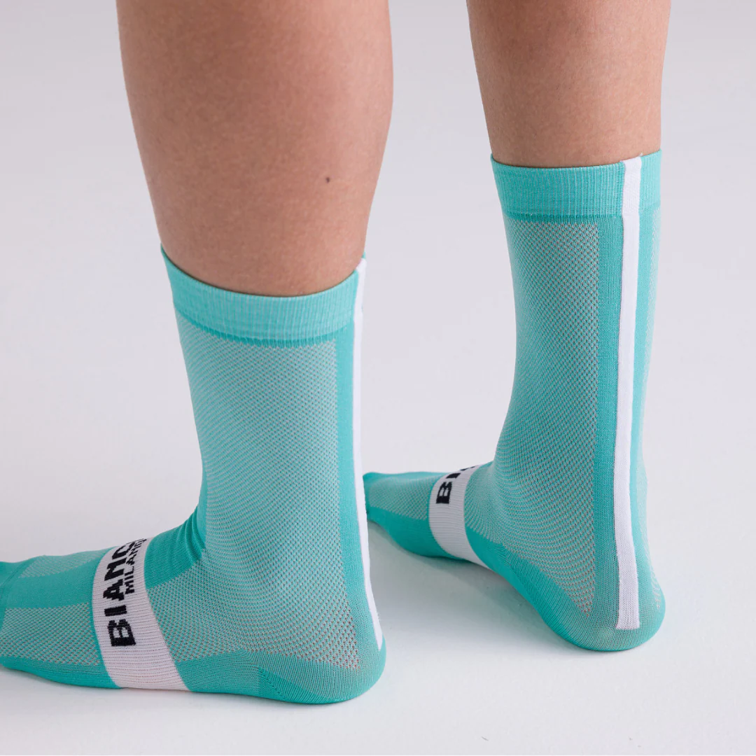 Calze Bianchi Milano Classic - Celeste - Image 2