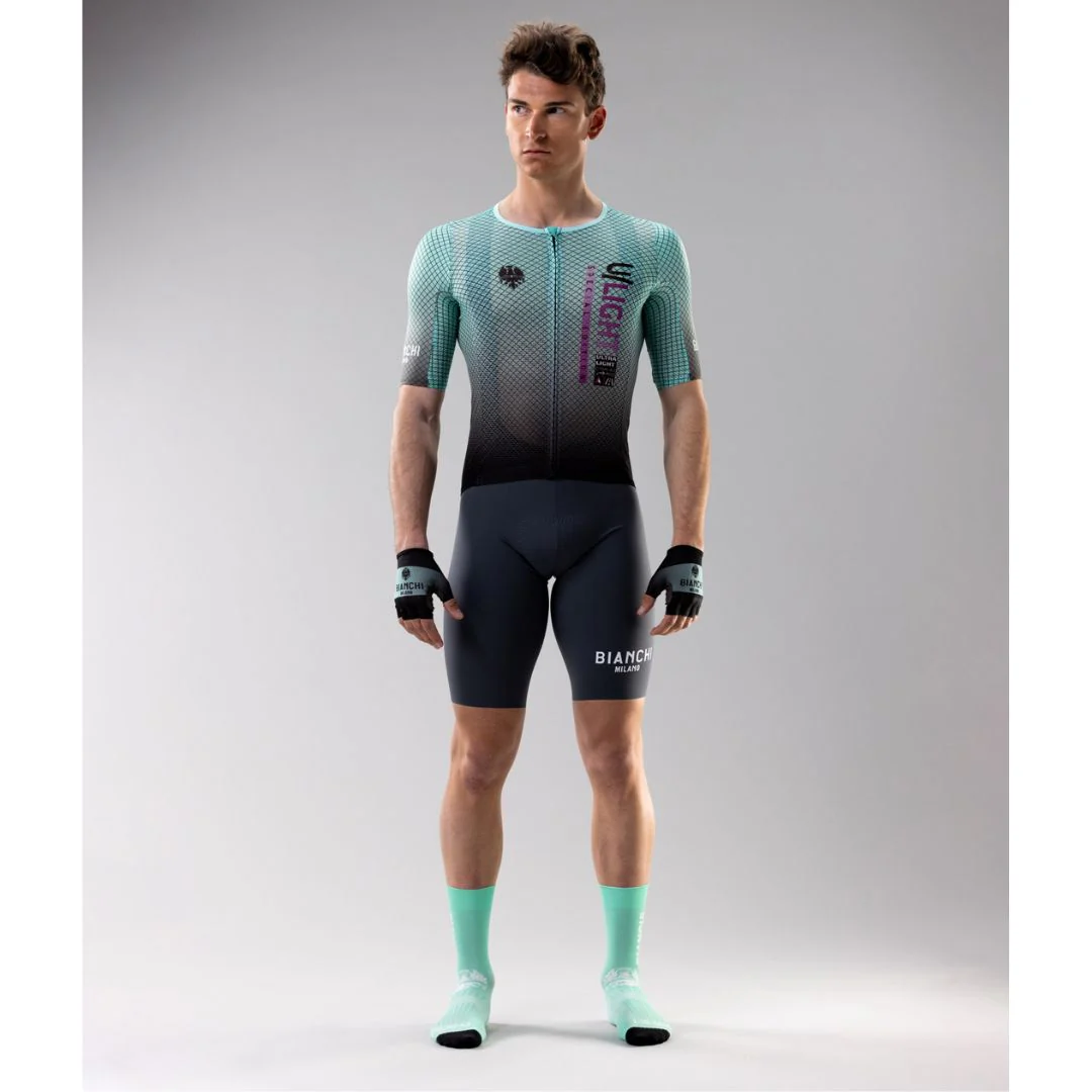 Calze Bianchi Milano High Sock - Celeste - Image 3