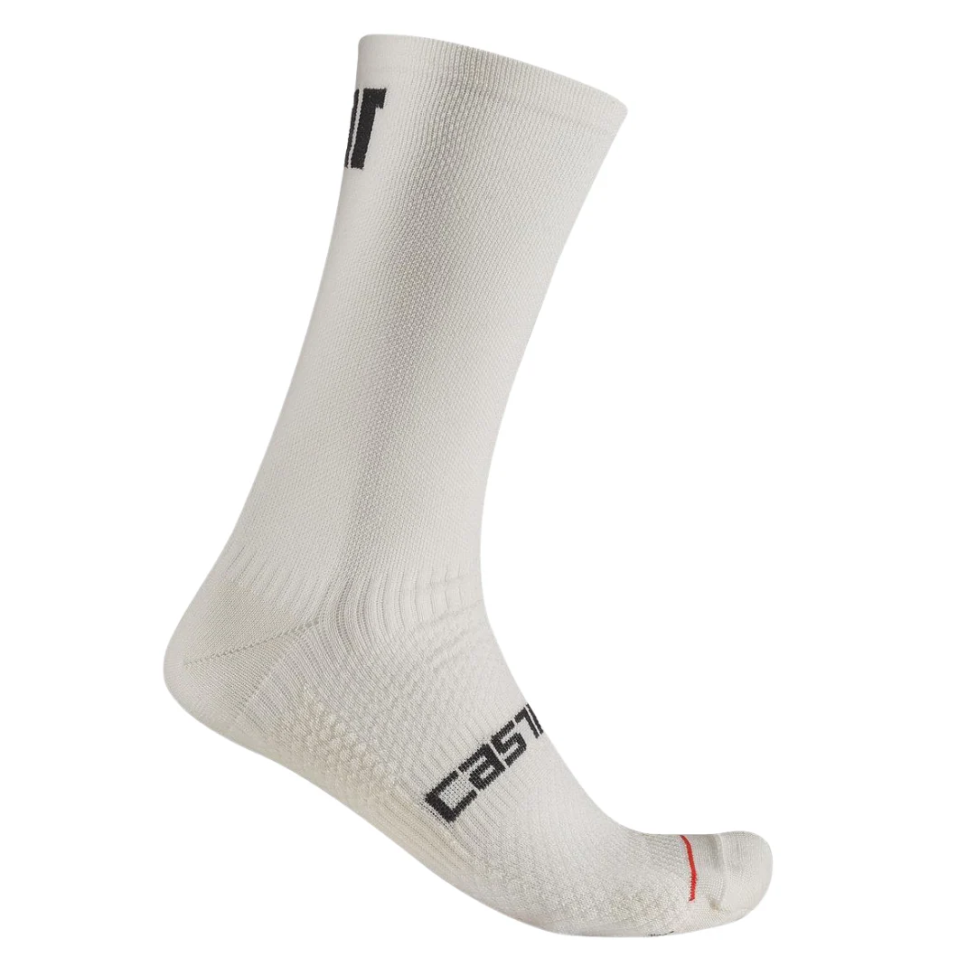 Calze Castelli Como 20 Thermal - Bianco