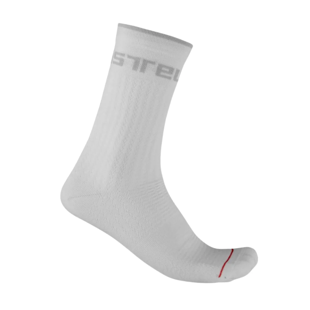 Calze Castelli Distanza 20 - Bianco