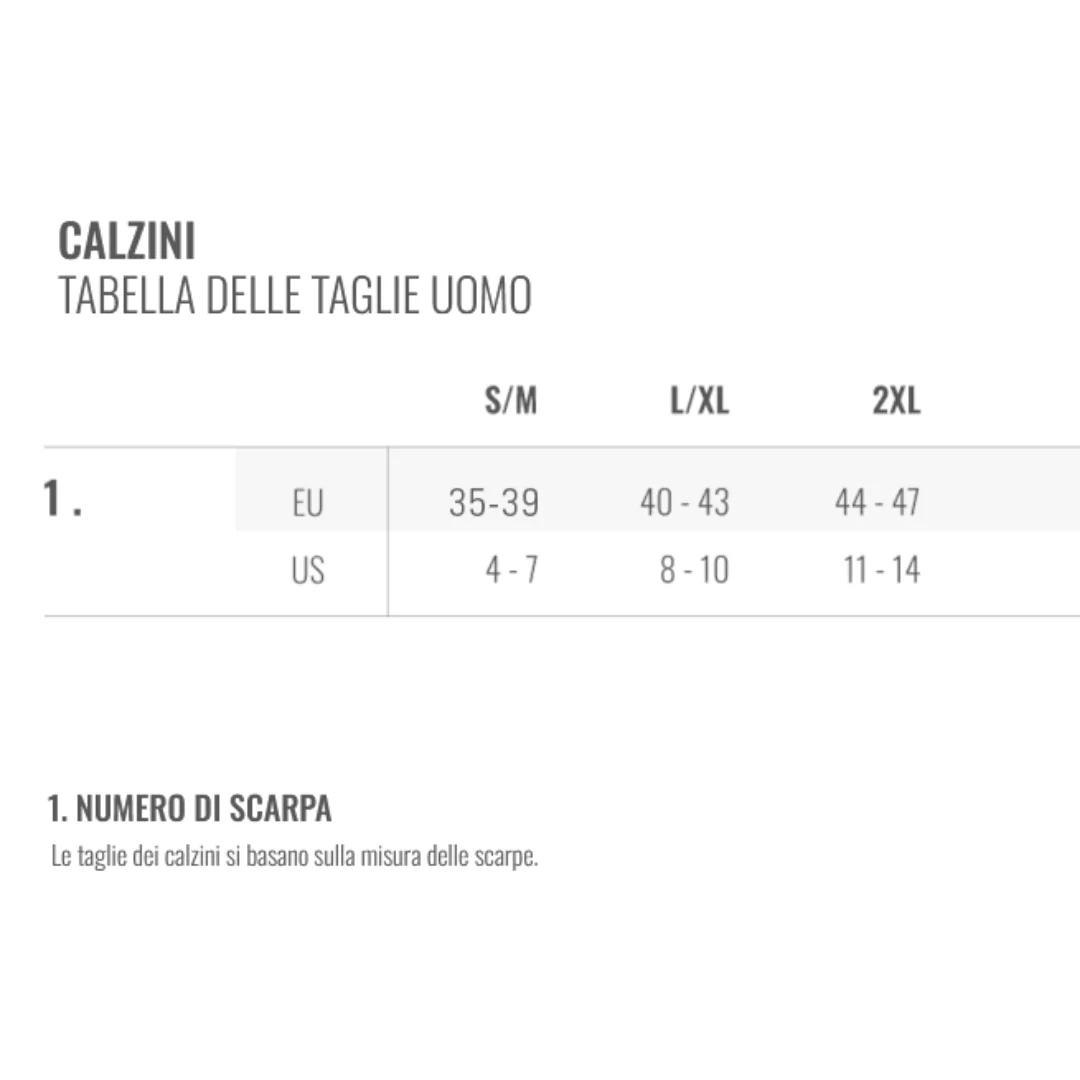 Calze Castelli Distanza 20 - Bianco - Image 2