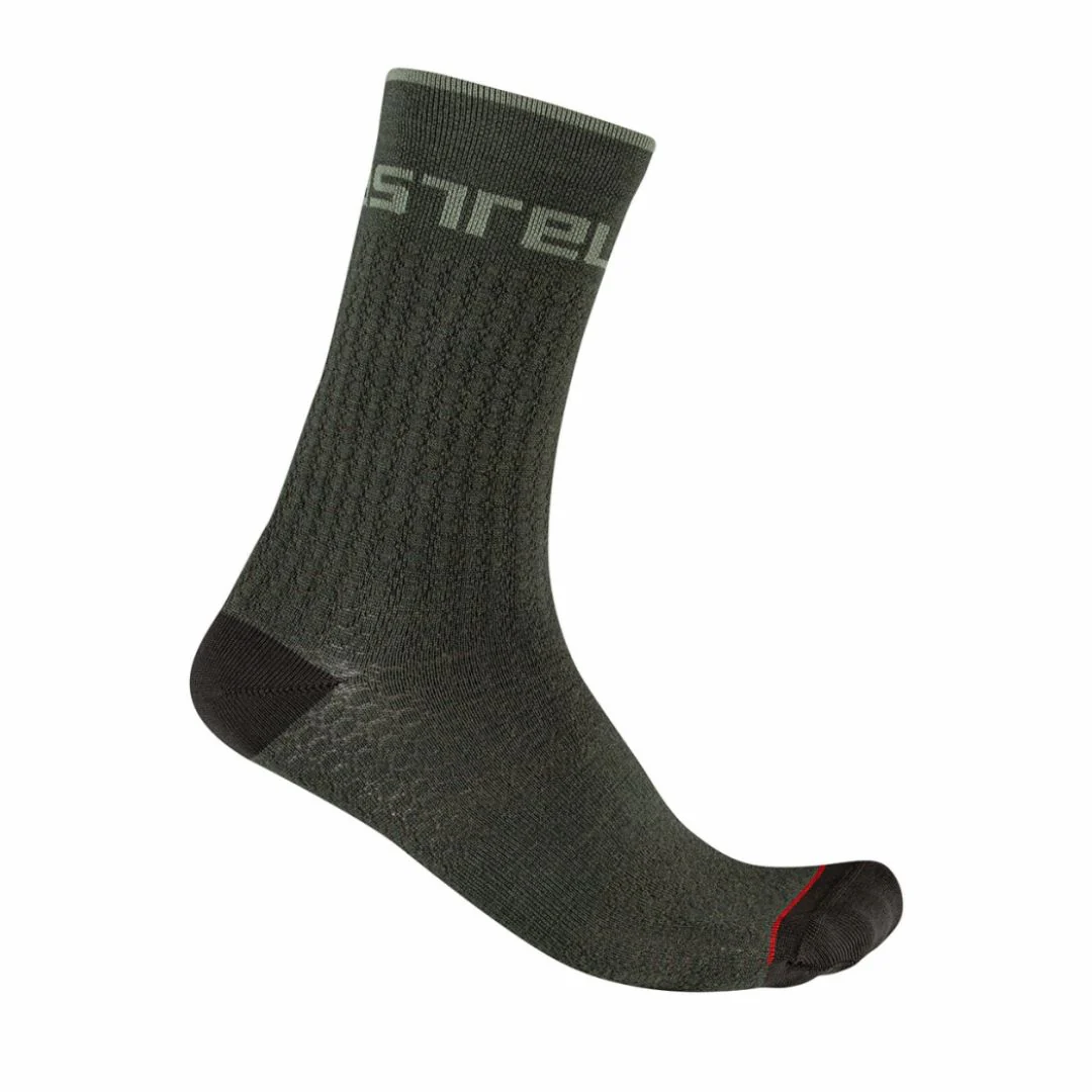 Calze Castelli Distanza 20 - Verde Scuro