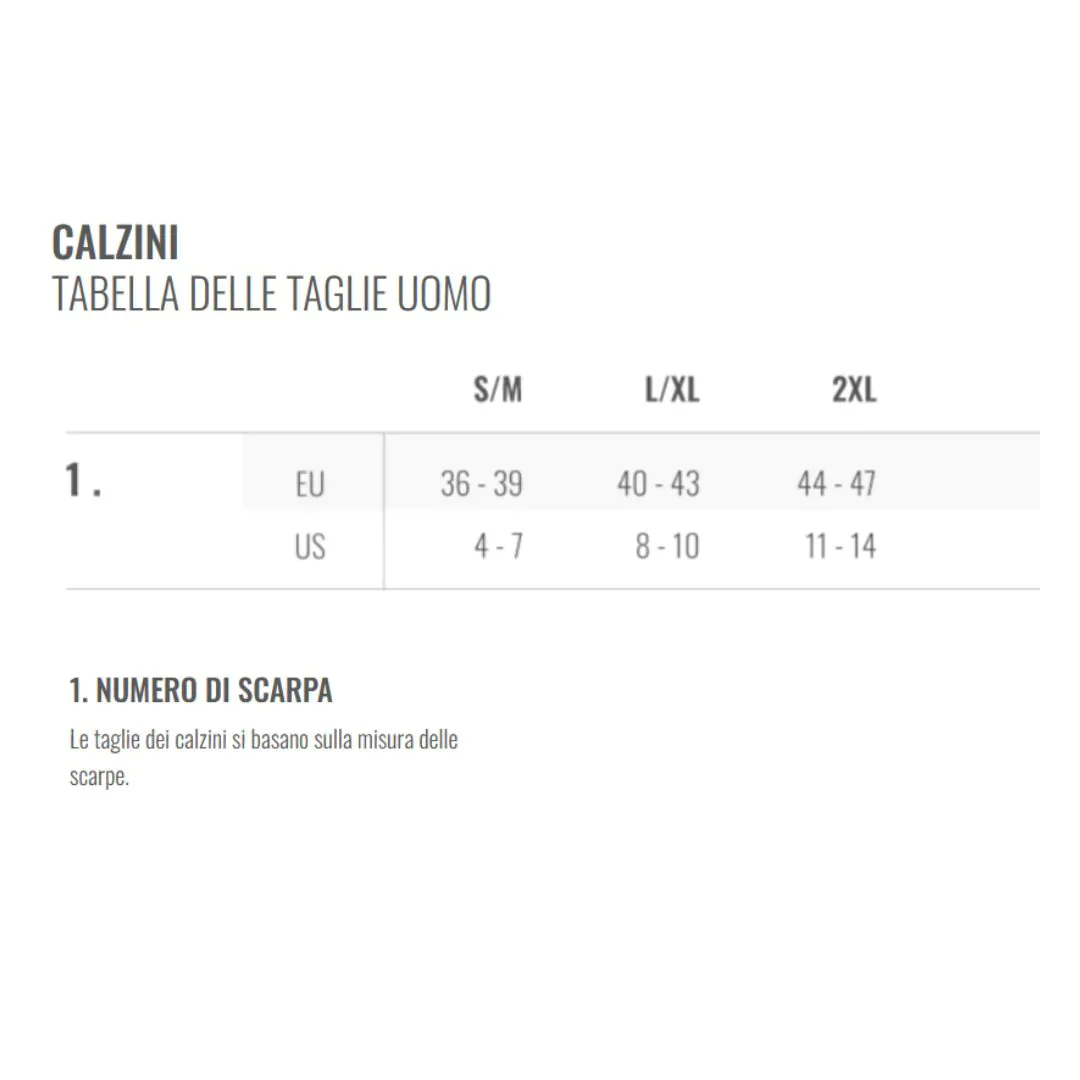 Calze Castelli Fast Feet 2 Sock - Nero - Image 2