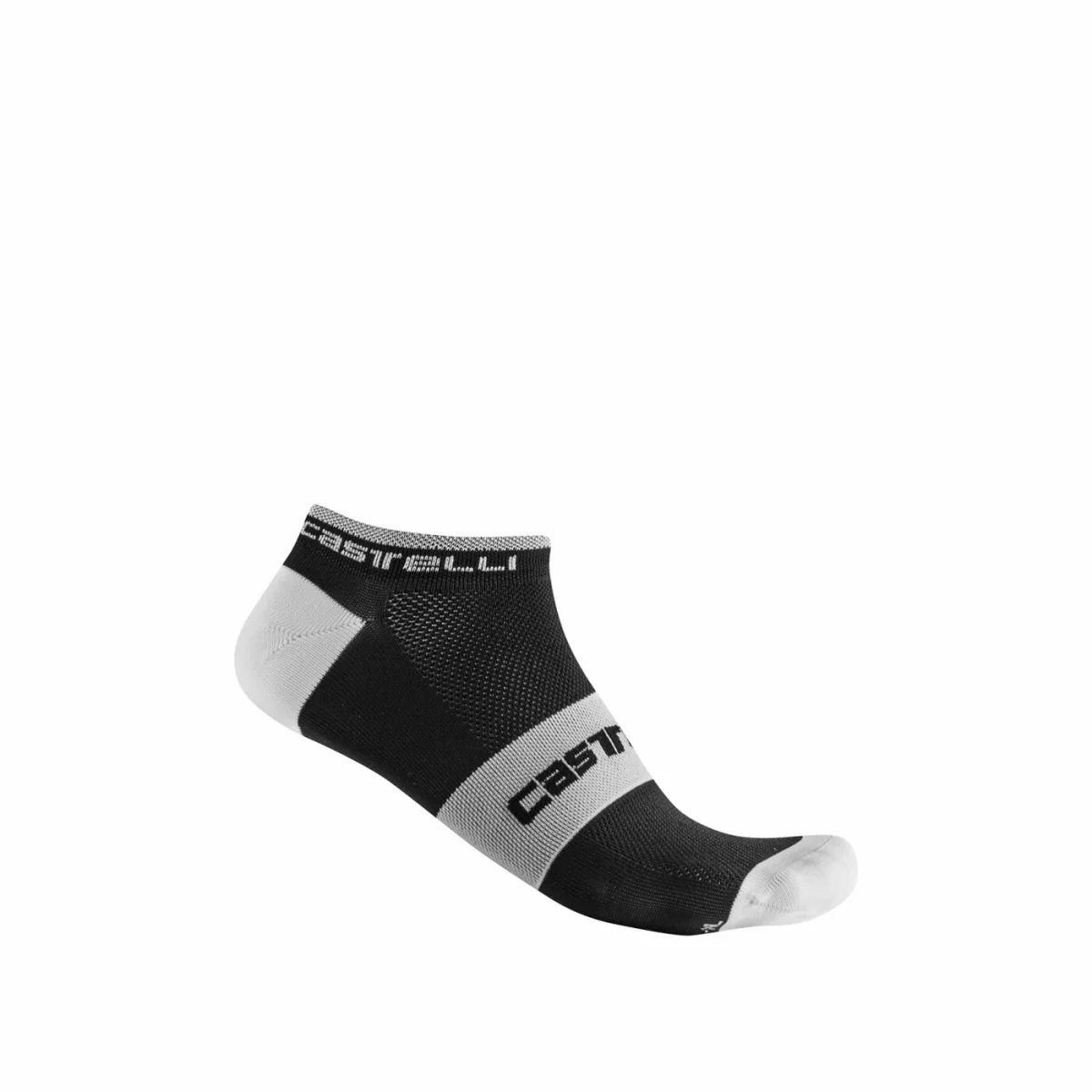 Calze Castelli Lowboy Sock - Nero/Bianco