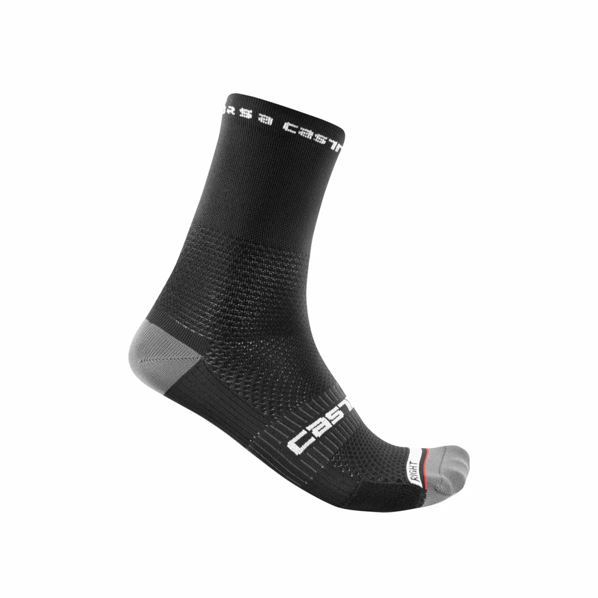 Calze Castelli Rosso C. Pro 15 Sock - Nero