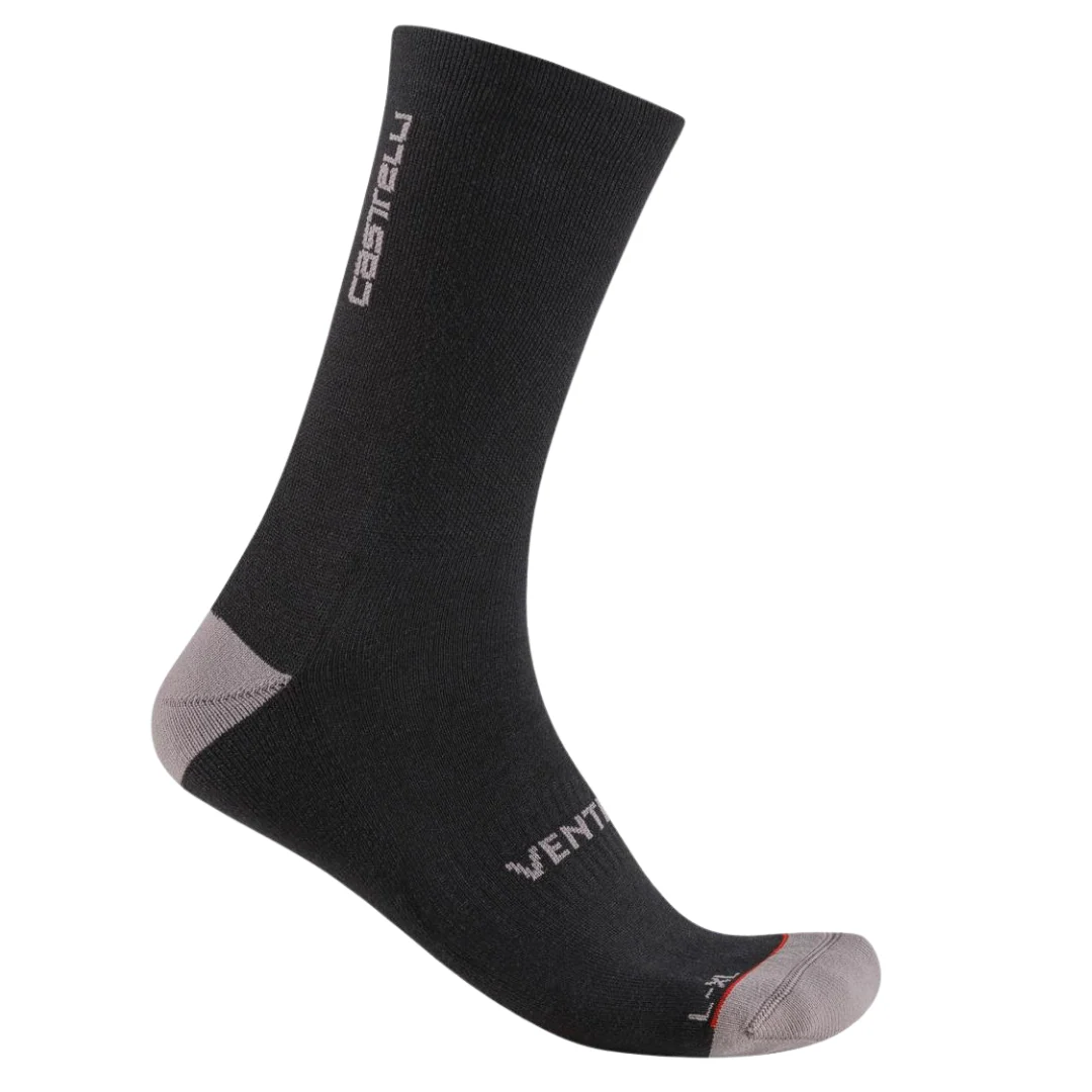 Calze Castelli Venti Soft Merino - Nero