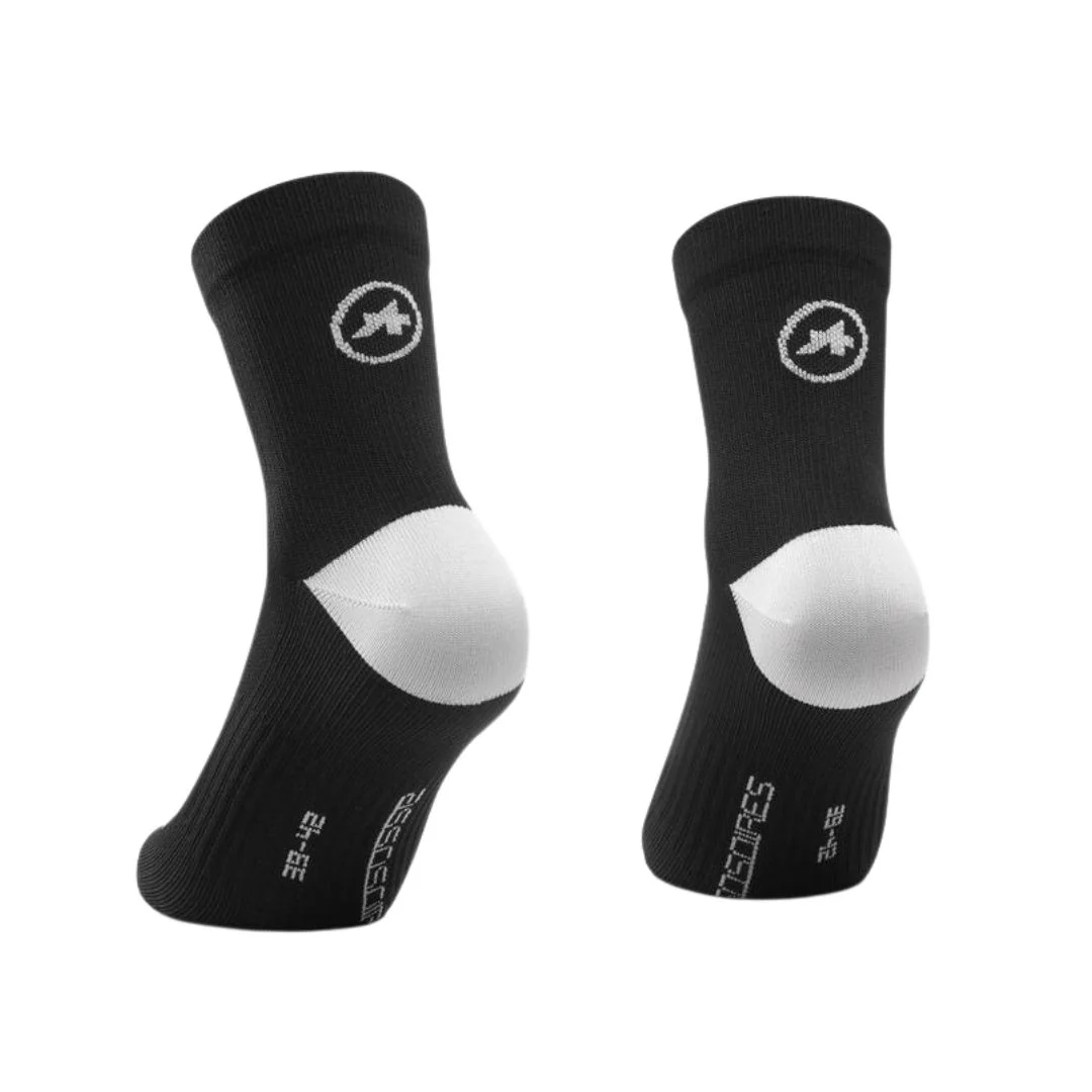 Calze Assos Essence Socks Low Twin Pack - Nero - Image 2