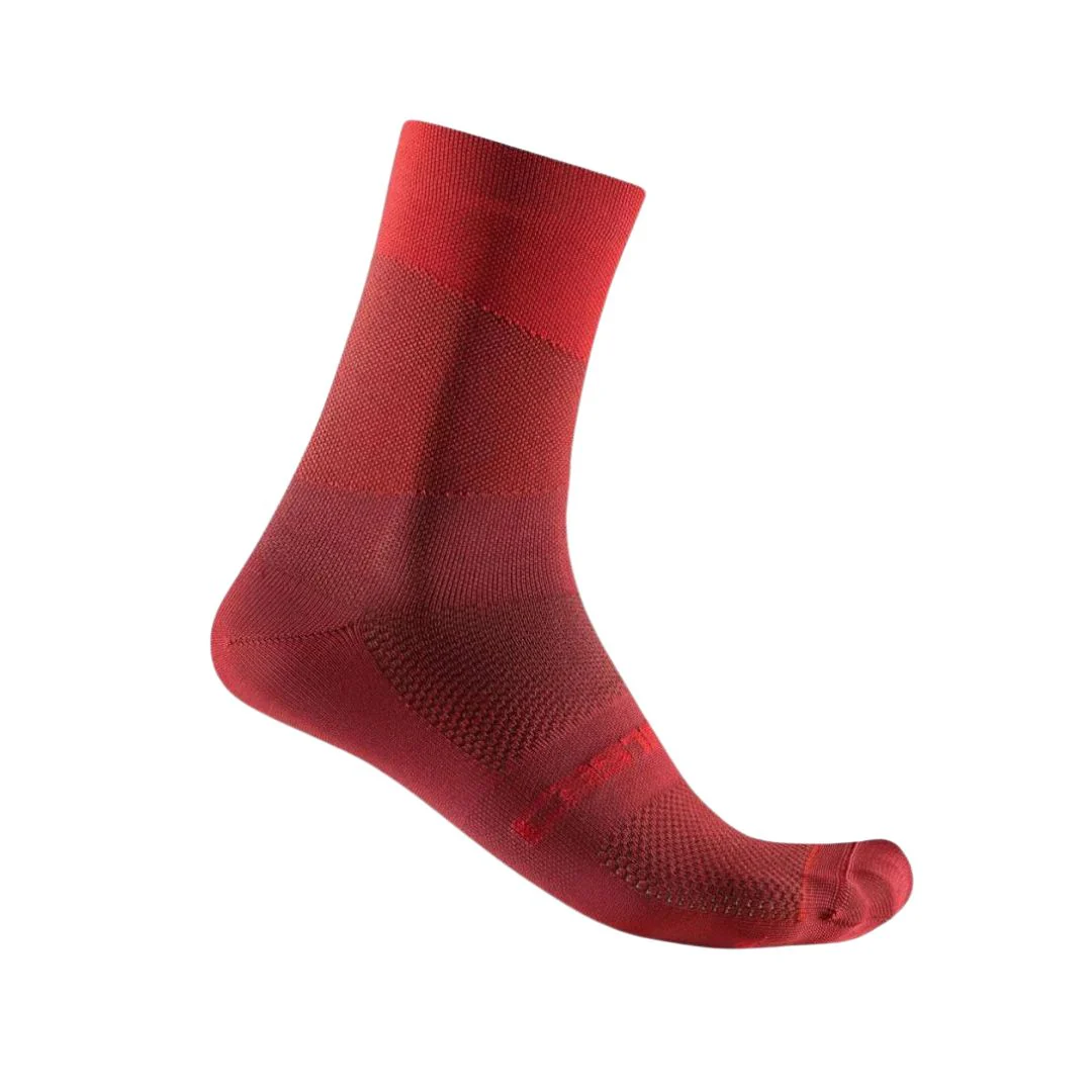 Calzini Castelli Orizzonte 15 Sock - Rosso