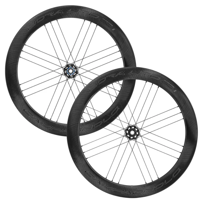 Ruote Campagnolo Bora WTO 60 DB Dark Ruote Corsa Freno a Disco