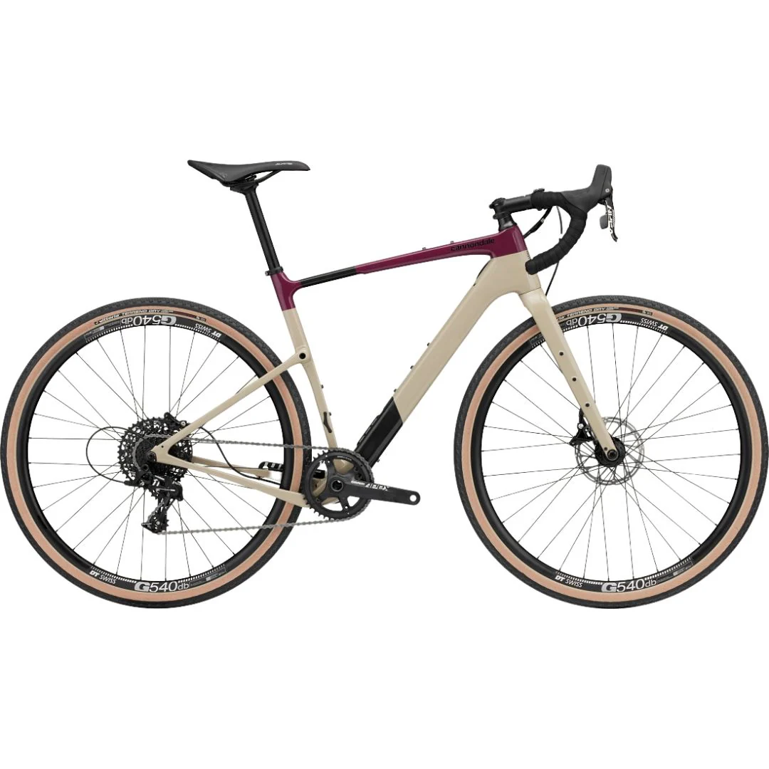 Bicicletta Cannondale Topstone Carbon Apex - Sabbia/Bordeaux