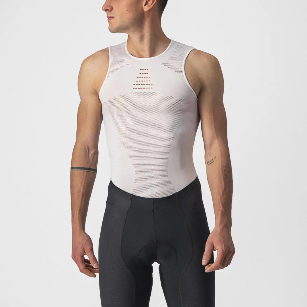 Canotta Intima Castelli Core Seamless - Bianco