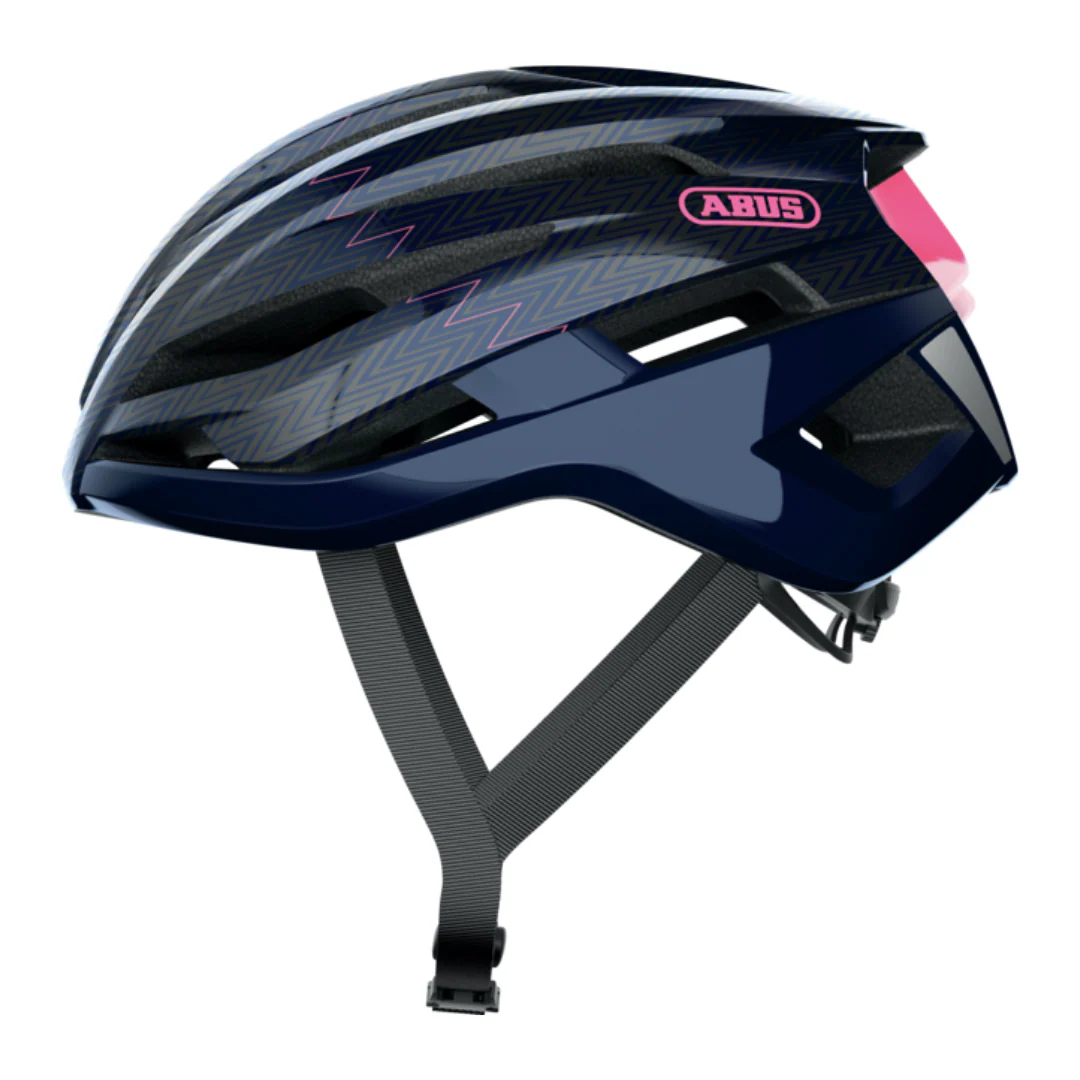 Casco Abus Stormchaser - Zigzag Blue