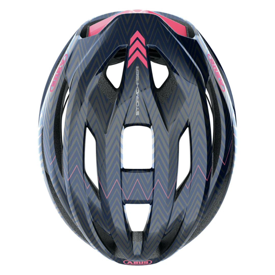 Casco Abus Stormchaser - Zigzag Blue - Image 4