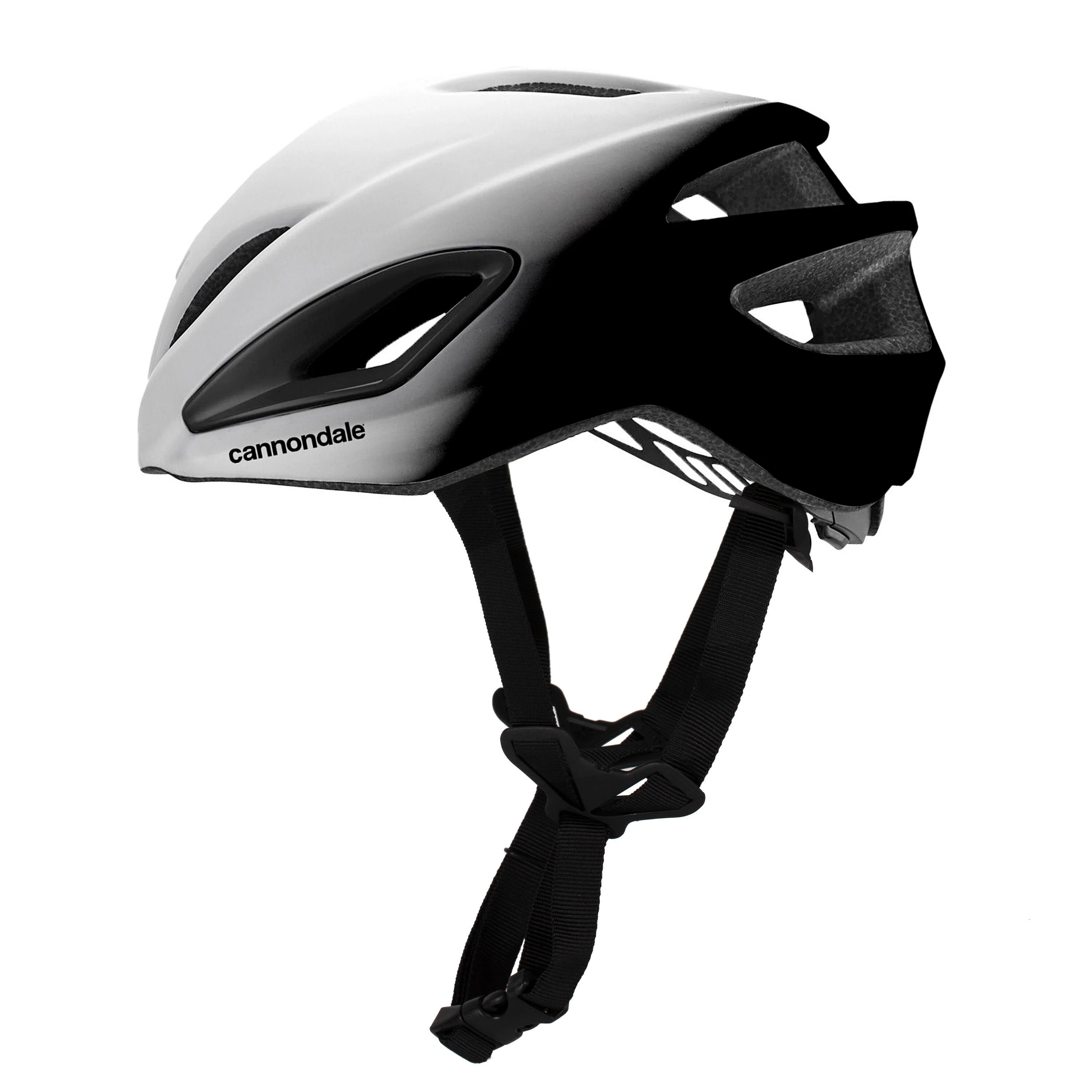 Casco Cannondale Intake MIPS Adult Helmet - Bianco/Nero - Image 2