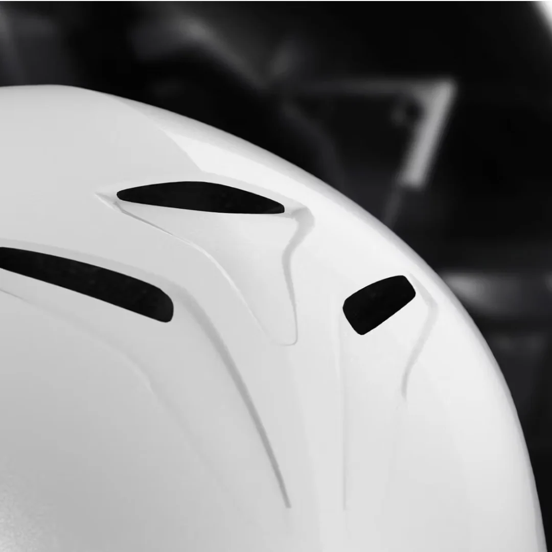 Casco Met Drone Wide Body II - Bianco Metallizzato - Image 5