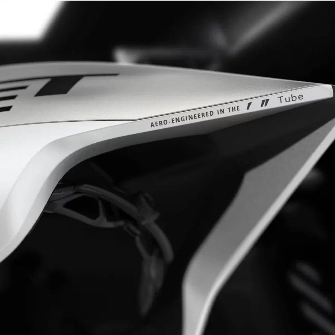 Casco Met Drone Wide Body II - Bianco Metallizzato - Image 6