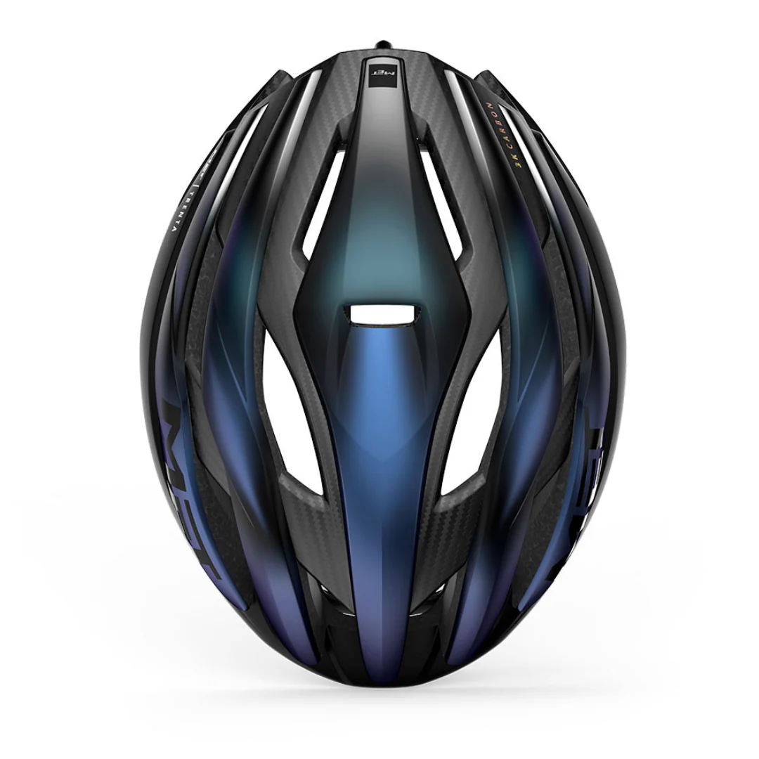 Casco Met Trenta 3K Carbon Mips - Blu Iridescente - Image 4