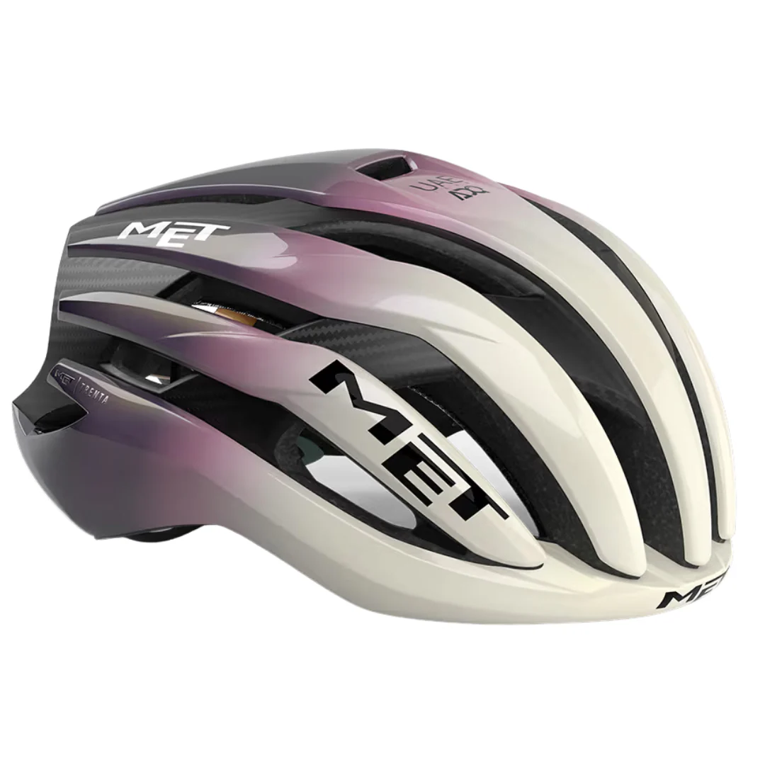 Casco MET Trenta 3K Carbon - UAE Team ADQ 2025