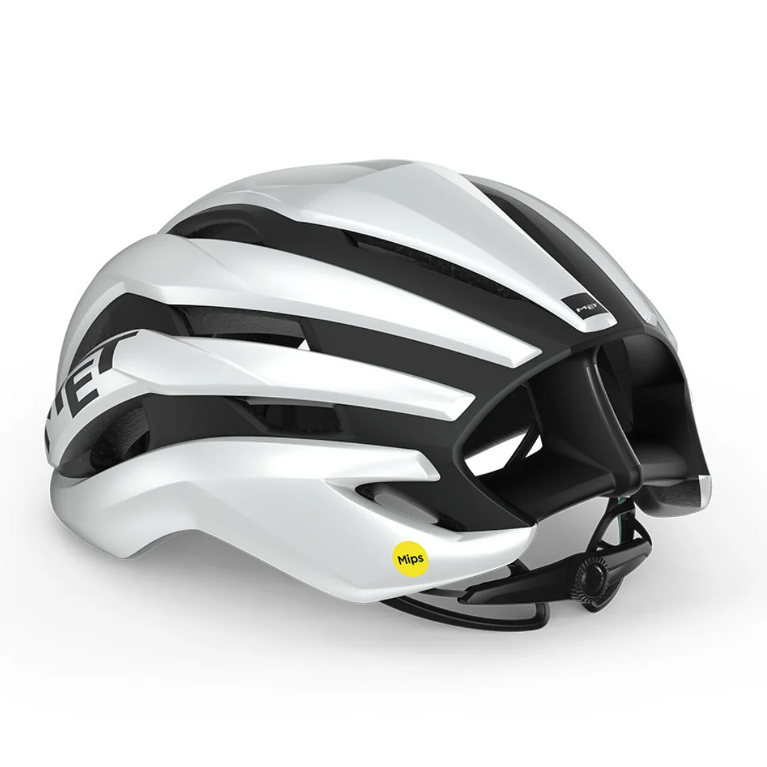 Casco Met Trenta Mips - Bianco Nero Opaco Lucido - Image 3