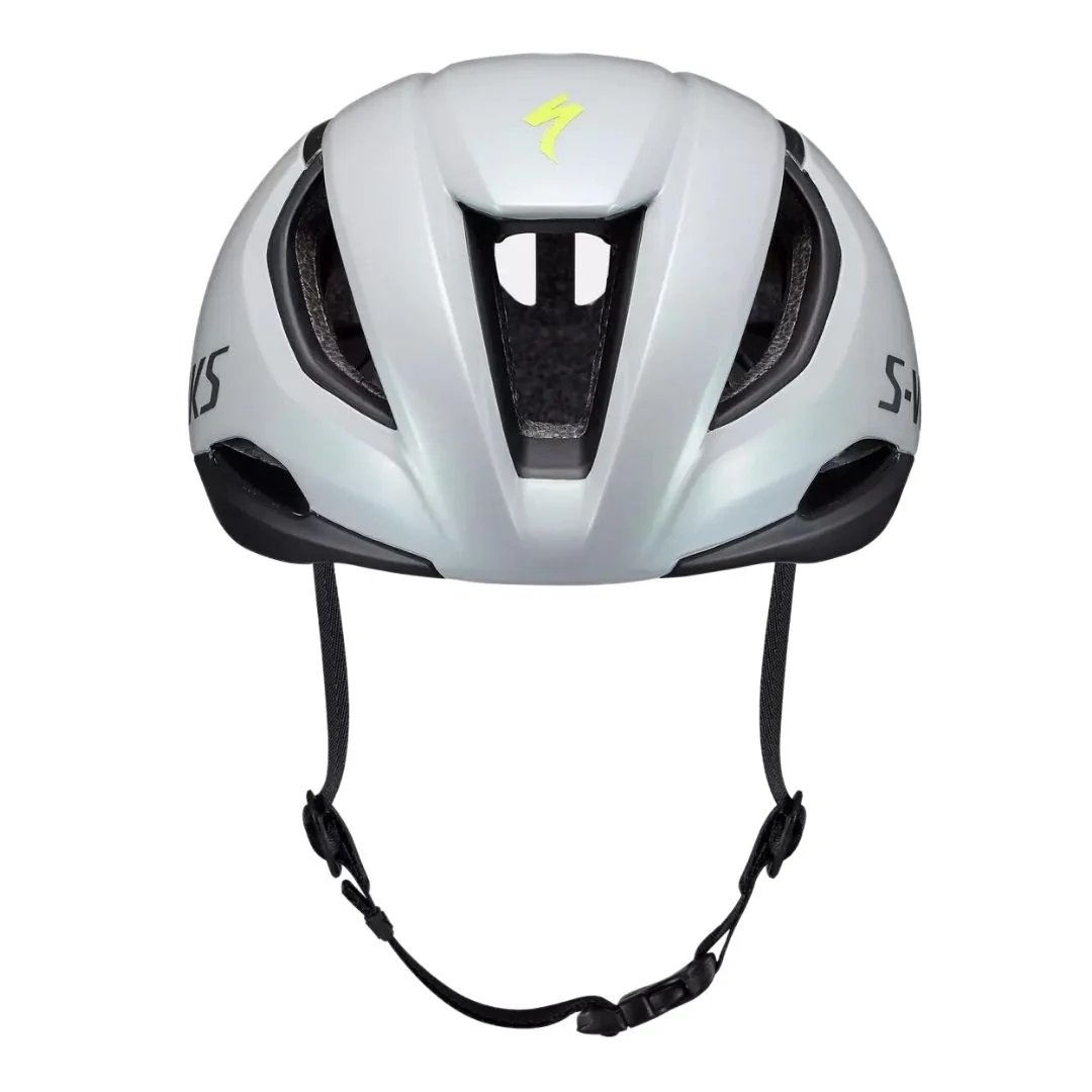 Casco S-Works Evade 3 - Grigio/Giallo Fluo - Image 3