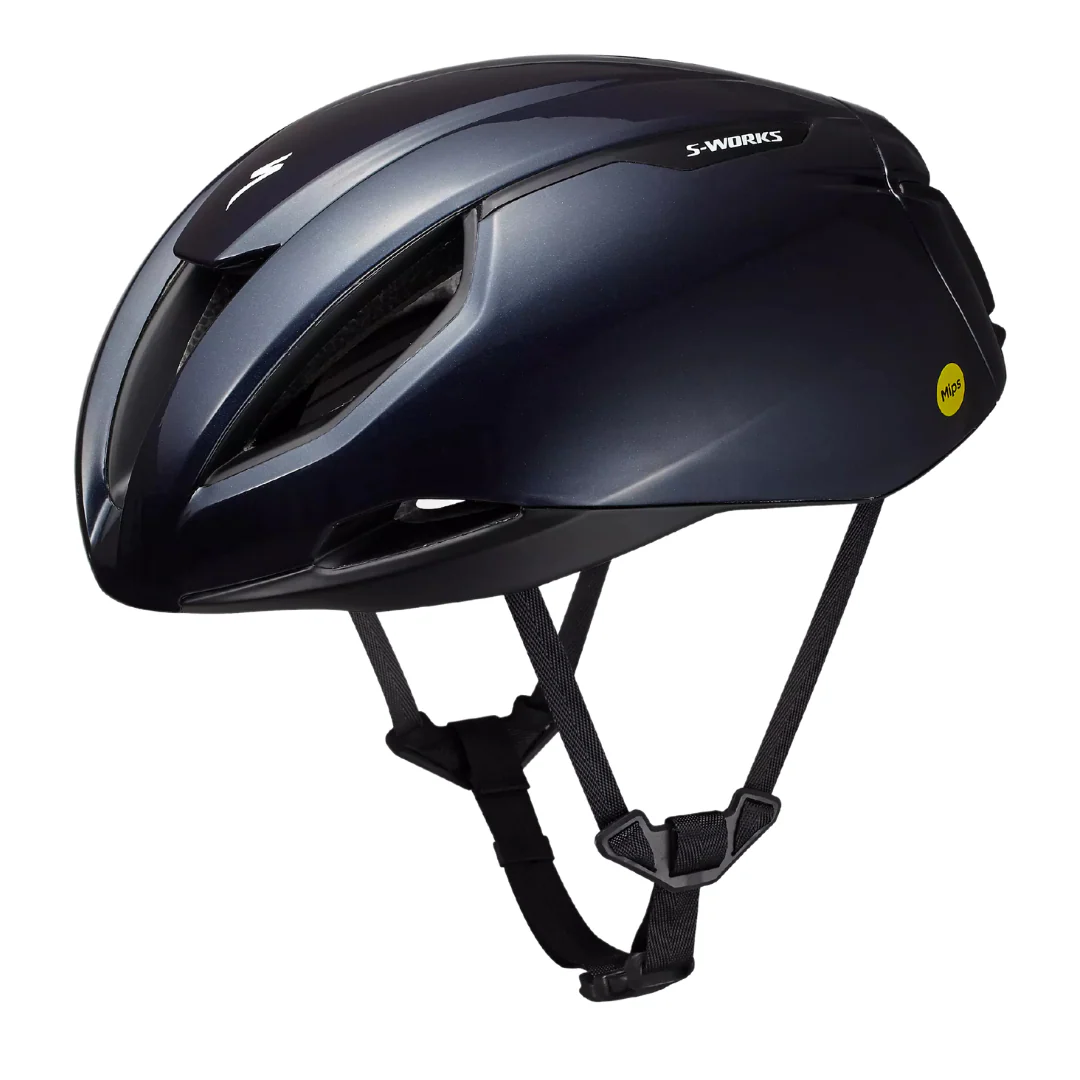 Casco Specialized S-Works Evade 3 - Blu Scuro Metallizzato