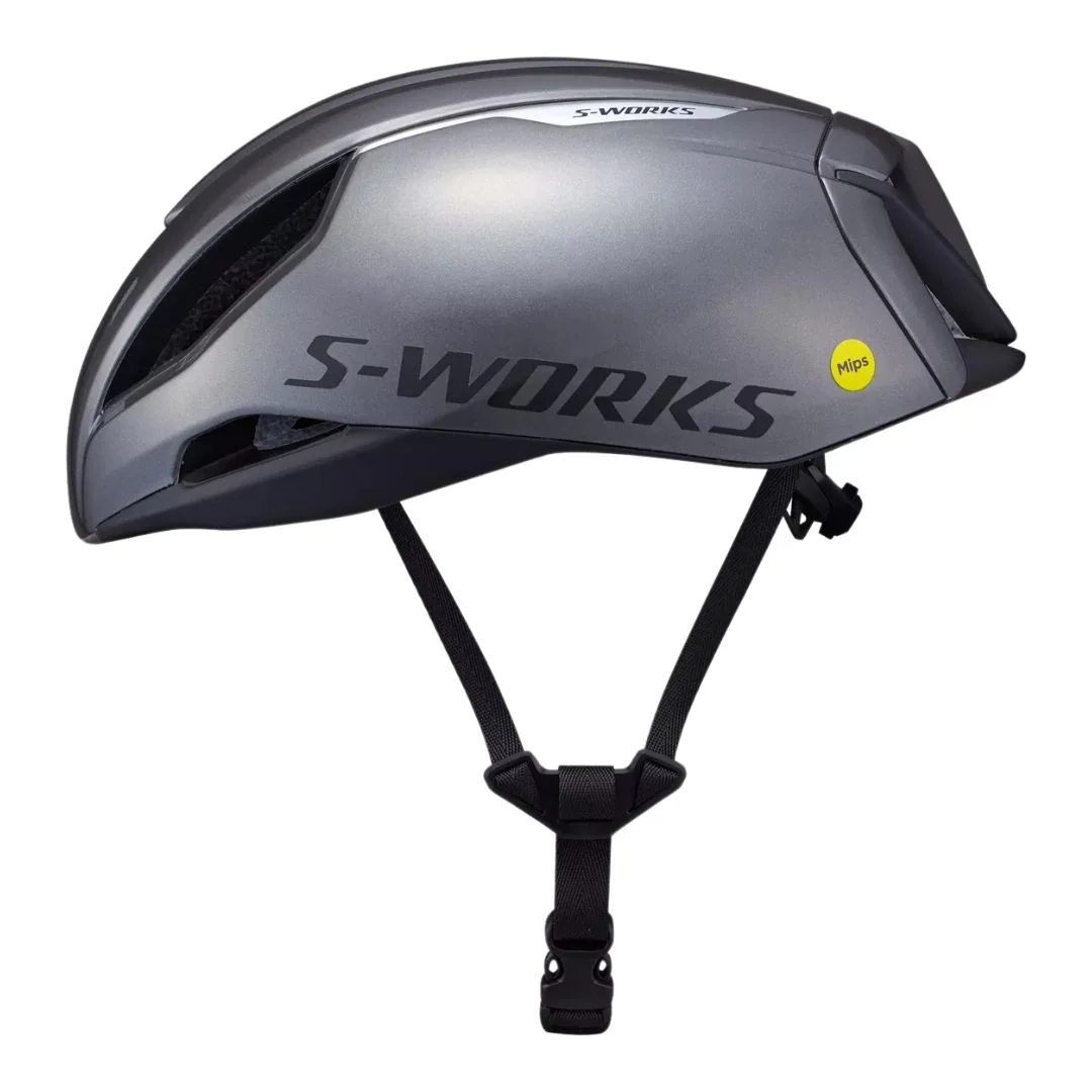 Casco Specialized S-Works Evade 3 - Grigio Scuro - Image 2
