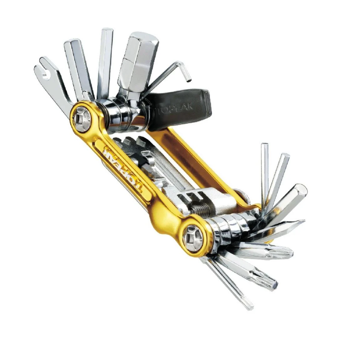 Chiave Multiuso Mini 20 Pro (23 Funzioni) Oro con Custodia