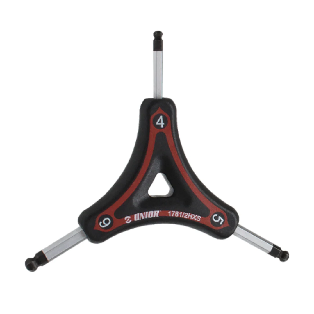Chiave Tripla a Brugola a Y con Estremita Sferiche 1781/2HXS-US - 4,5,6 mm