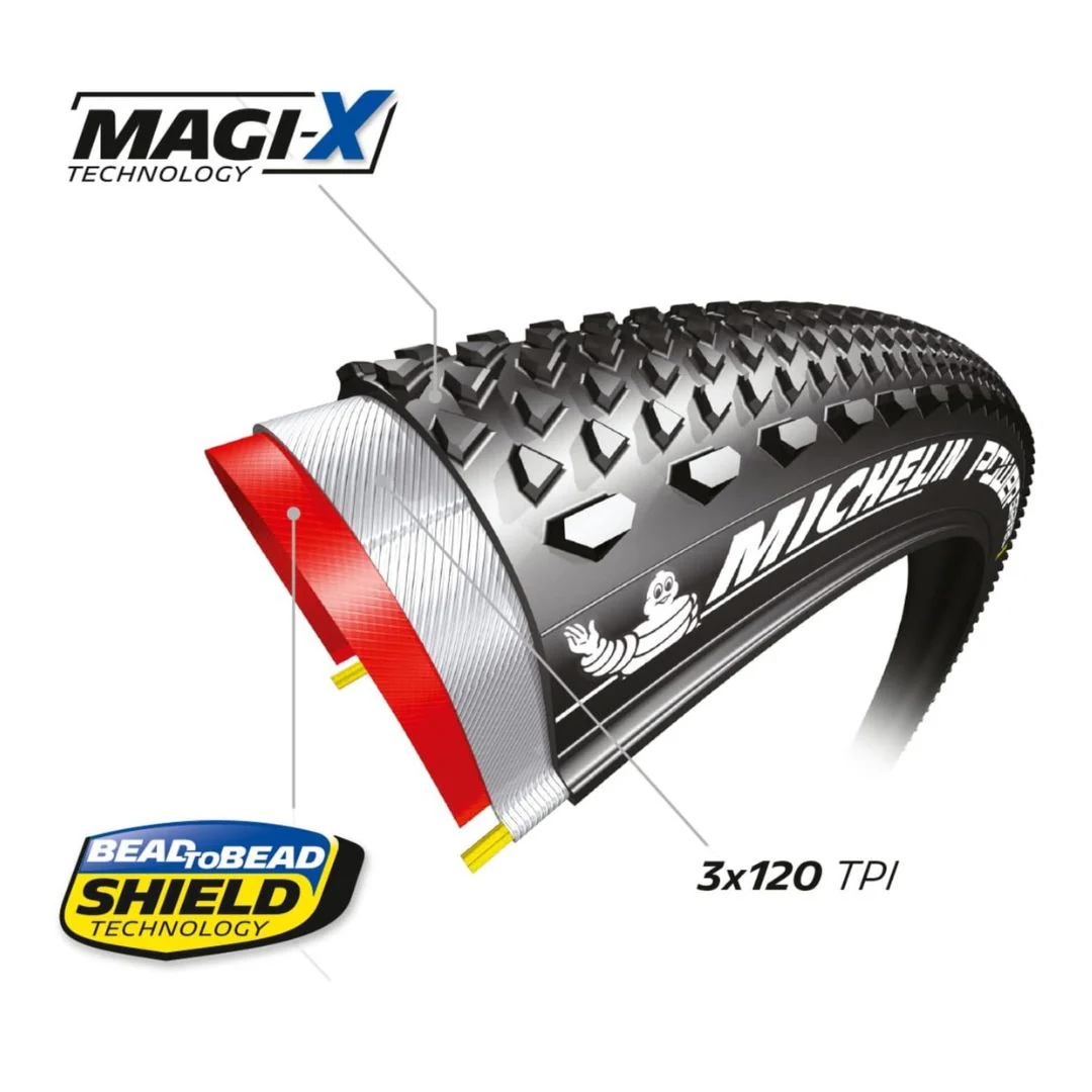 Copertone Michelin Power Gravel V2 TLR - Nero - Image 2