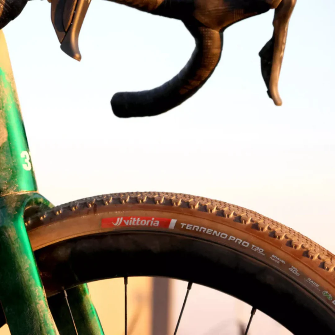 Copertone Vittoria Terreno PRO T30 Fine Loose Gravel Race - Marrone Naturale - Image 3