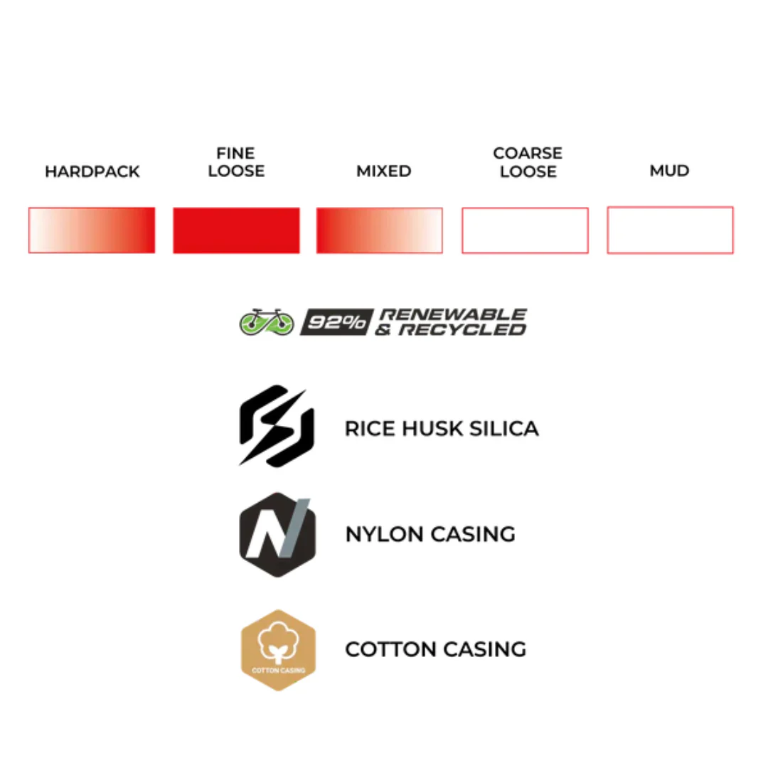 Copertone Vittoria Terreno PRO T30 Fine Loose Gravel Race - Marrone Naturale - Image 5