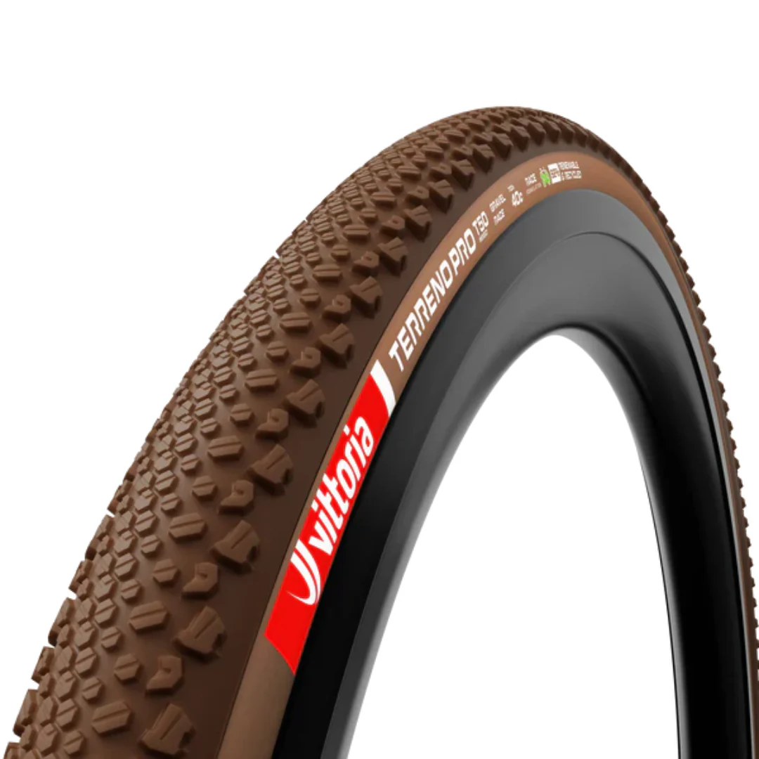 Copertoni Vittoria Terreno Pro T50 Mixed Gravel Race - Marrone Naturale