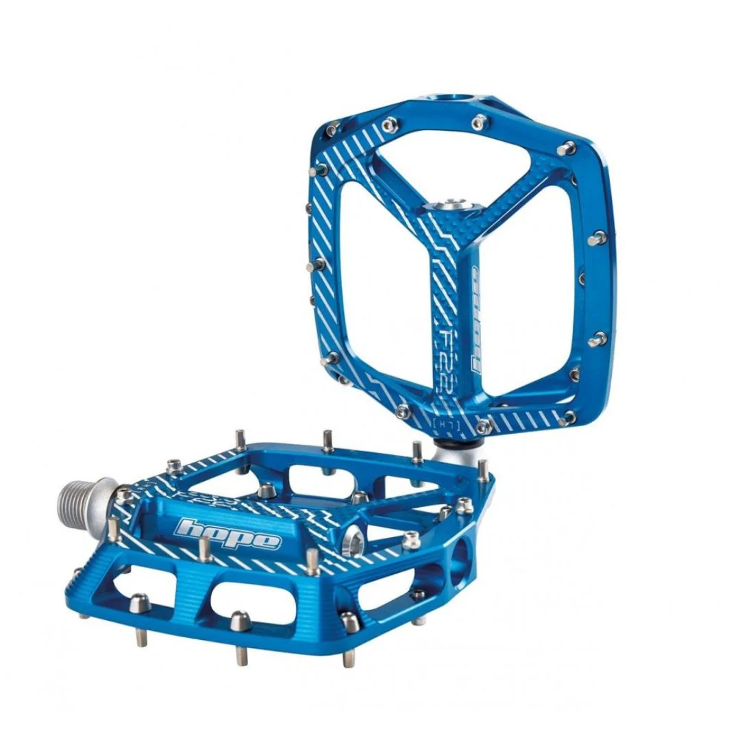 Pedali Hope Flat F22 - Blu