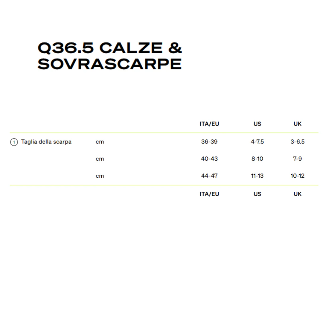 Copriscarpe Q36.5 Rain - Nero - Image 7