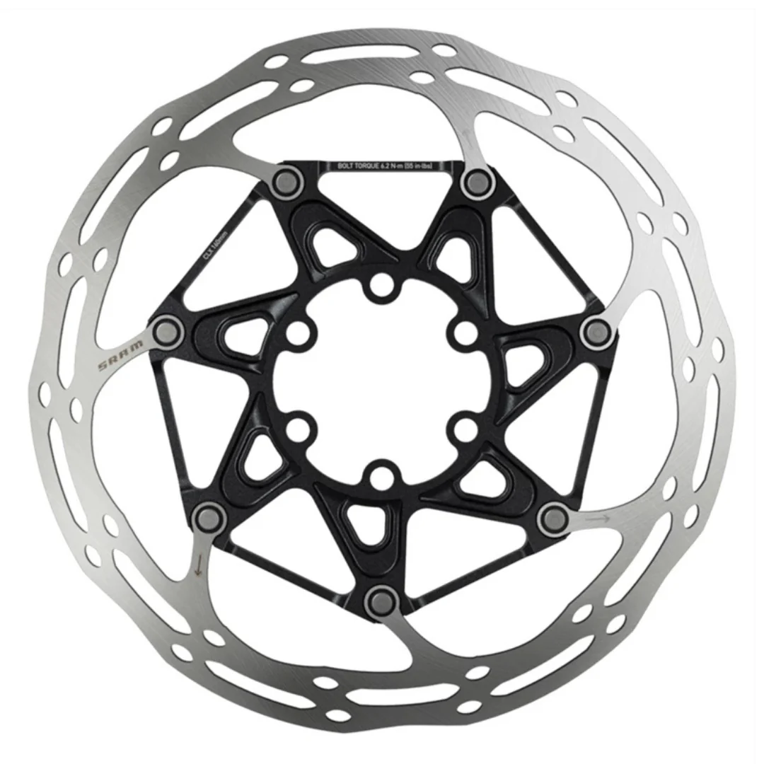 Disco Freno Sram CenterLine X 2P Center Lock Arrotondato con Ghiera 160mm - Nero