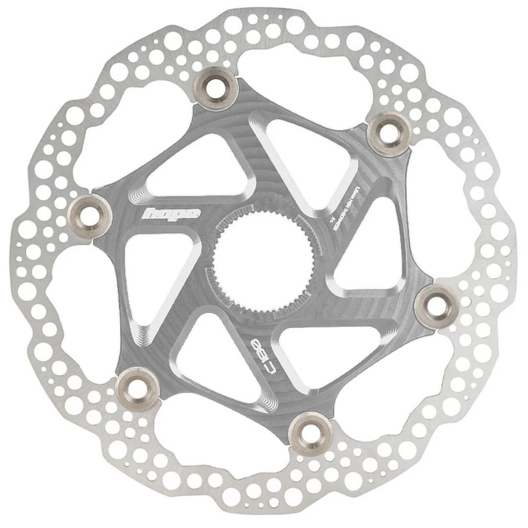 Disco Hope Flottante Centrelock MTB 160mm - Argento