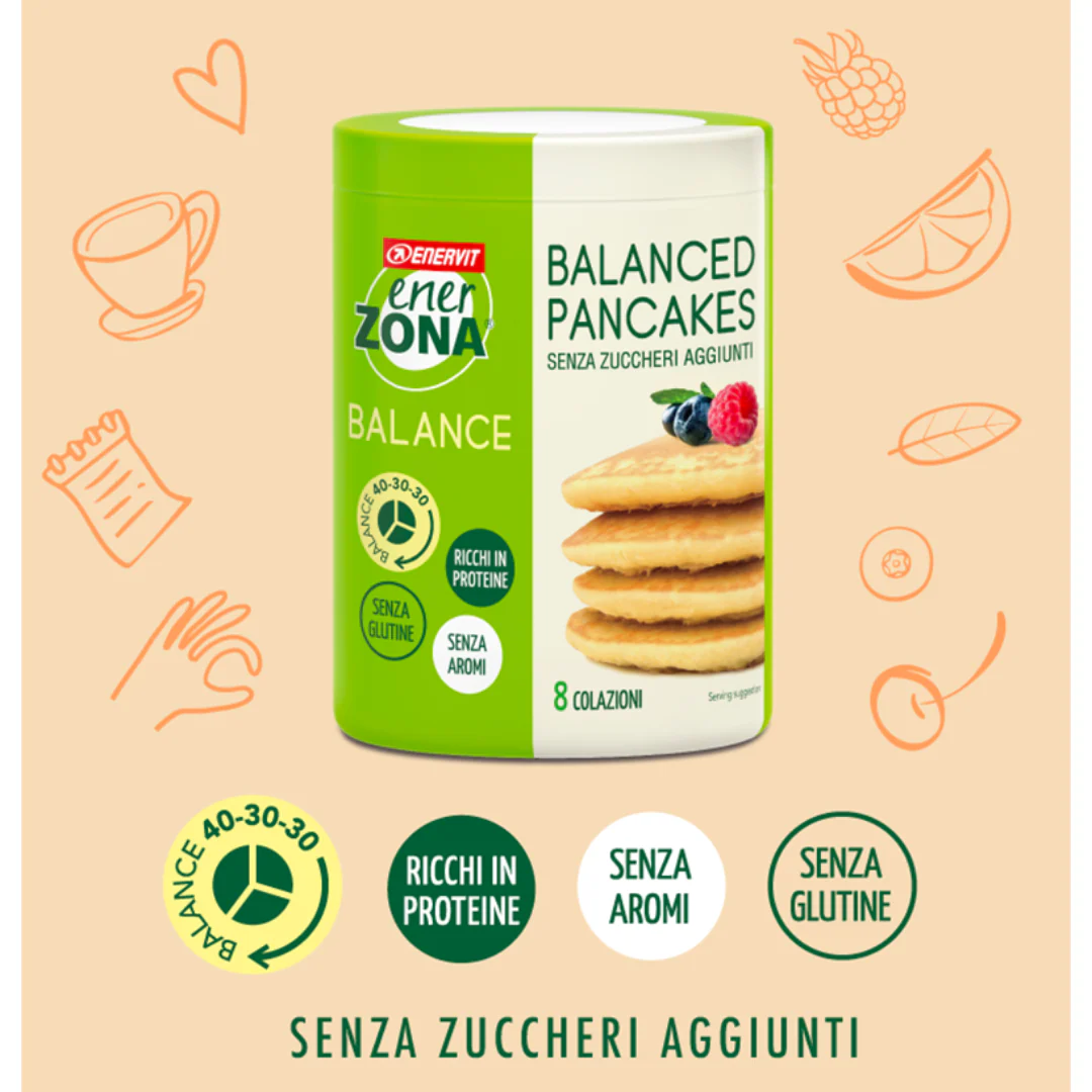 Enervit EnerZona Preparato Pancakes 320g - Image 2