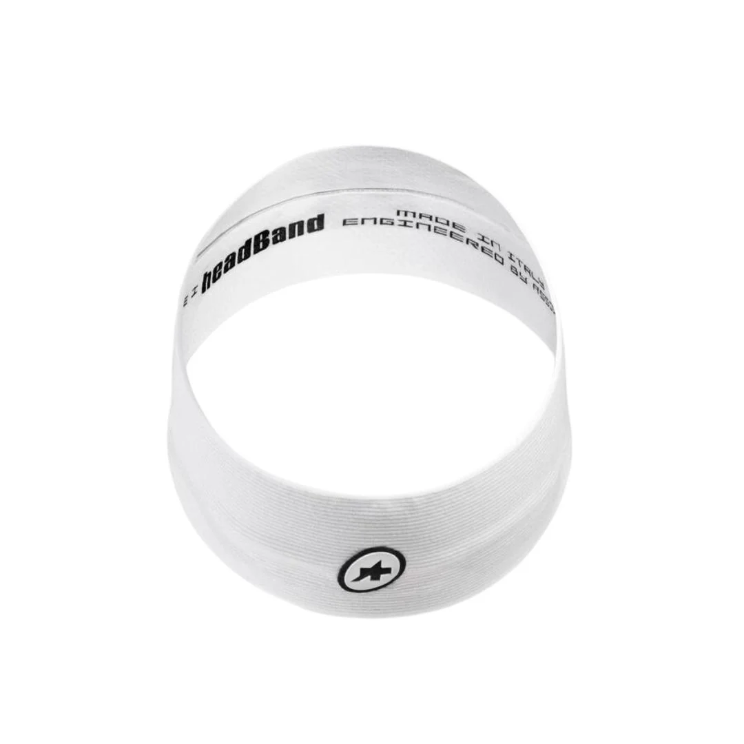 Fascia Estiva Assos Summer Headband - Bianco - Image 3