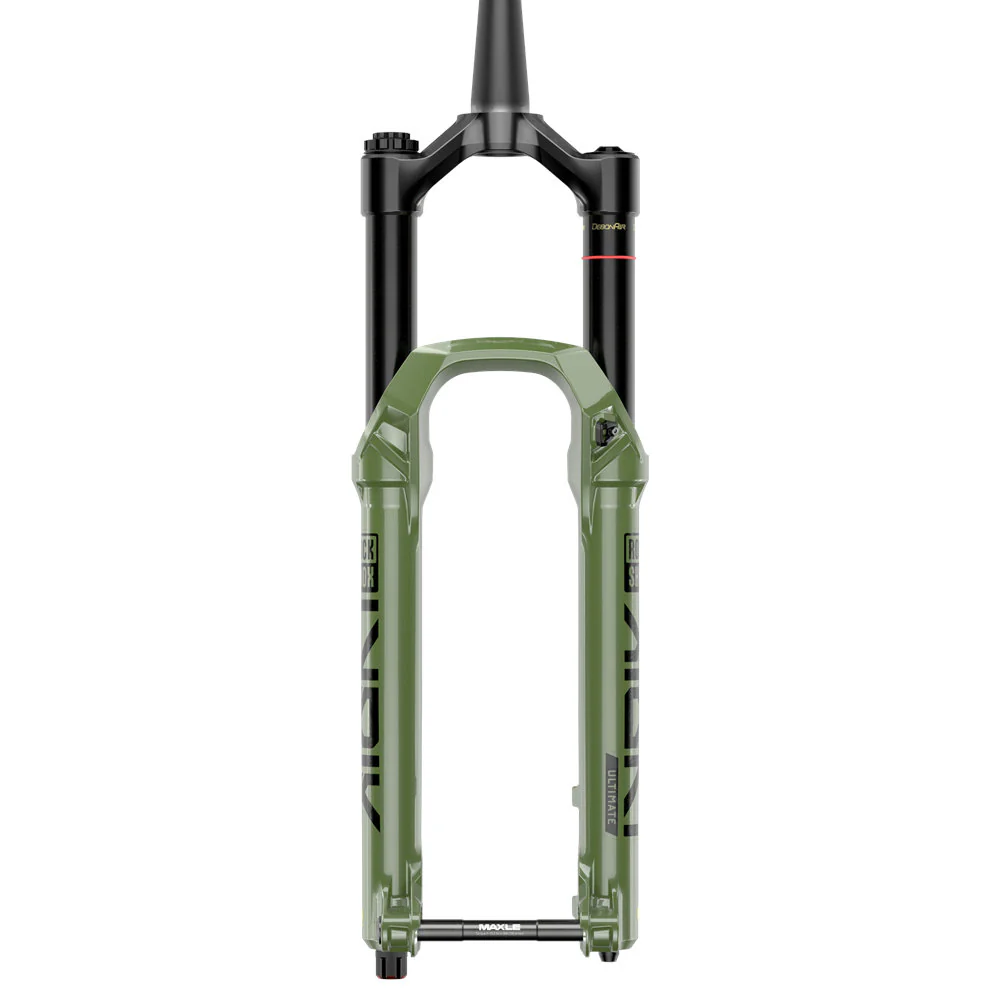 Forcella Ammortizzata RockShox Lyrik Ultimate Charger 3 RC2 Debon Air+ 29" - 160mm - 44mm Offset - Tapered - 15x110mm Boost - Verde Lucido - Image 3